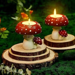 mushroom tealight candle holder next deal shop